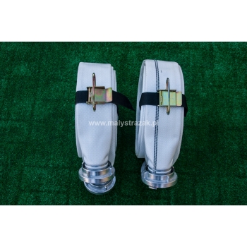 Węże W 75-20-ŁA spięte noszakami